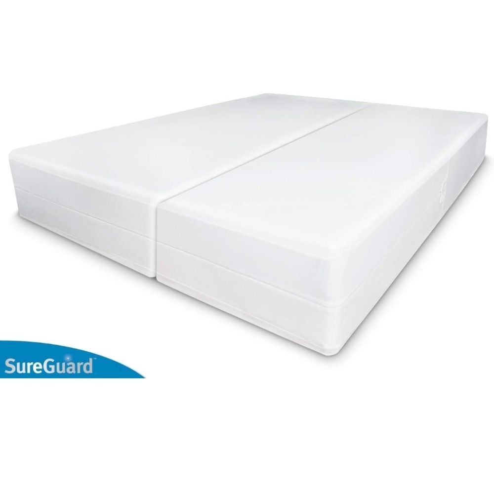 White Box Spring Encasement. Opened But Not Used - Picture 3 of 5